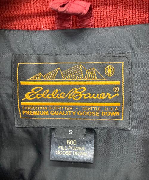 Eddie Bauer（エディーバウアー）Eddie Bauer (エディーバウアー) オールパーパスダウンジャケット レッド サイズ:Sの古着・服飾アイテム