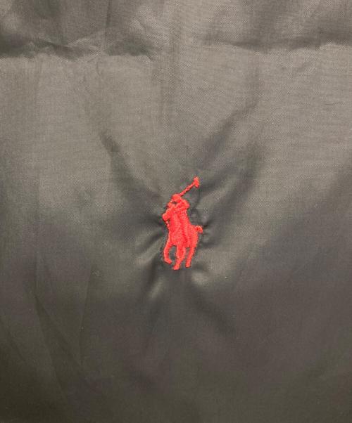 POLO RALPH LAUREN（ポロ・ラルフローレン）POLO RALPH LAUREN (ポロ・ラルフローレン) リバーシブルダウンベスト オリーブ×オレンジ サイズ:3XLTの古着・服飾アイテム