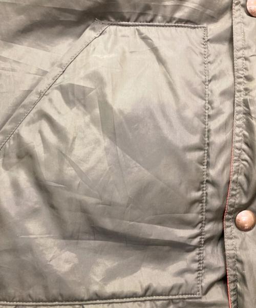 POLO RALPH LAUREN（ポロ・ラルフローレン）POLO RALPH LAUREN (ポロ・ラルフローレン) リバーシブルダウンベスト オリーブ×オレンジ サイズ:3XLTの古着・服飾アイテム