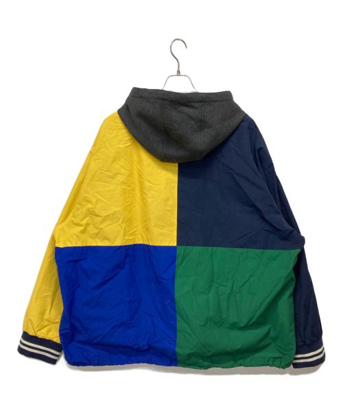 POLO SPORT（ポロスポーツ）POLO SPORT (ポロスポーツ) ナイロンコットンアノラックパーカー マルチカラー サイズ:3XBの古着・服飾アイテム