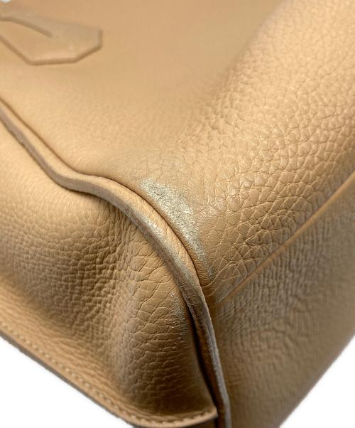 LONGCHAMP（ロンシャン）LONGCHAMP (ロンシャン) ペネロペ レザートートバッグ タンカラーの古着・服飾アイテム