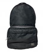 PORTERポーター）の古着「TANKER/BACKPACK/リュック」｜ブラック