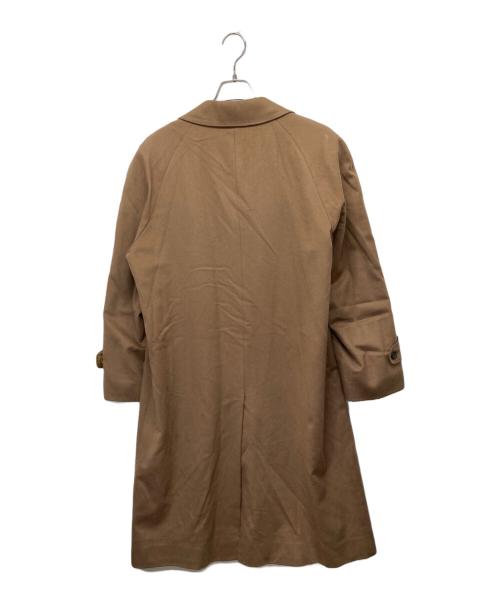 ERMENEGILDO ZEGNA（エルメネジルド・ゼニア）ERMENEGILDO ZEGNA (エルメネジルド・ゼニア) カシミヤチェスターコート ブラウン サイズ:Mの古着・服飾アイテム