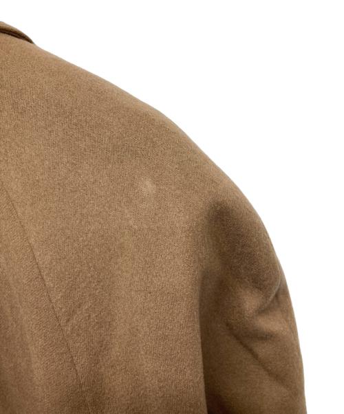 ERMENEGILDO ZEGNA（エルメネジルド・ゼニア）ERMENEGILDO ZEGNA (エルメネジルド・ゼニア) カシミヤチェスターコート ブラウン サイズ:Mの古着・服飾アイテム