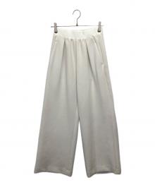 DEUXIEME CLASSE（ドゥーズィエム クラス）の古着「dumblefit タックPT 25030500416010」｜ホワイト