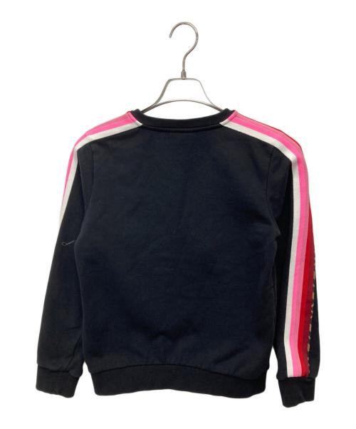 FENDI（フェンディ）FENDI (フェンディ) ロゴトレーナー ブラック サイズ:12Aの古着・服飾アイテム