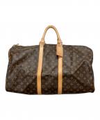 LOUIS VUITTONルイ ヴィトン）の古着「キーポル55/トラベルバッグ」｜ブラウン