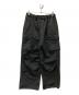 RETOUCH（RETOUCH）の古着「Wide Straight Cargo Pants」｜ブラック