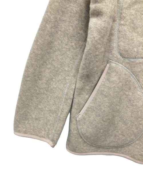 DANTON（ダントン）DANTON (ダントン) FLEECE COLLARLESS JACKET/フリースジャケット アイボリー サイズ:36の古着・服飾アイテム