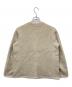 DANTON (ダントン) FLEECE COLLARLESS JACKET/フリースジャケット アイボリー サイズ:36：8000円