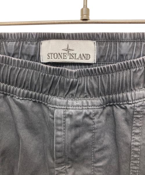 STONE ISLAND（ストーンアイランド）STONE ISLAND (ストーンアイランド) PANTALONE LOOSE CARGO PANTS/カーゴパンツ ブラック サイズ:W32の古着・服飾アイテム