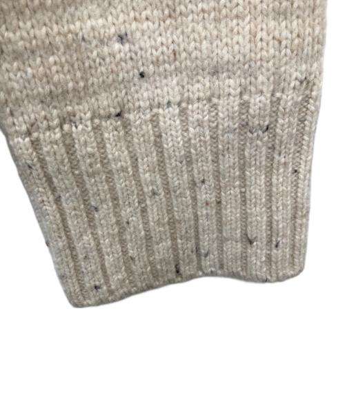 GANNI（ガニー）GANNI (ガニー) Cable Knit/マフラーデザインニット ホワイト サイズ:XSの古着・服飾アイテム