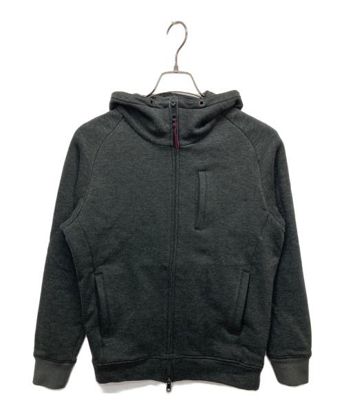 BRIEFING（ブリーフィング）BRIEFING (ブリーフィング) willLOUNGE (ウィルラウンジ) ジップパーカー グレー サイズ:Sの古着・服飾アイテム