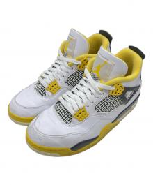 NIKE（ナイキ）の古着「WMNS AIR JORDAN 4 RETRO "VIVID SULFUR"」｜ホワイト
