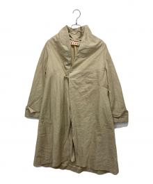 MARNI（マルニ）の古着「着物ロングコート」｜ベージュ