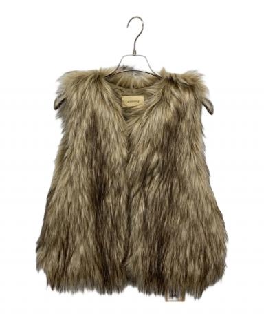 中古・古着通販】Curensology (カレンソロジー) シャギーファーベスト