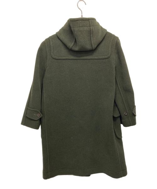 OLD ENGLAND（オールドイングランド）OLD ENGLAND (オールドイングランド) ヘリンボーンウールダッフルコート グリーン サイズ:10の古着・服飾アイテム