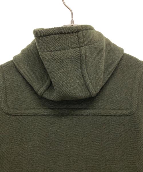 OLD ENGLAND（オールドイングランド）OLD ENGLAND (オールドイングランド) ヘリンボーンウールダッフルコート グリーン サイズ:10の古着・服飾アイテム