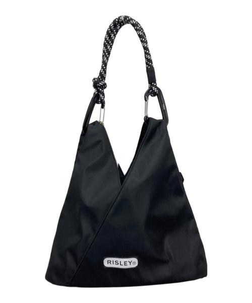 OUTDOOR PRODUCTS（アウトドア プロダクツ）OUTDOOR PRODUCTS (アウトドア プロダクツ) Risley (リズレー) トライアングルフリルミニバッグ ブラック 未使用品の古着・服飾アイテム