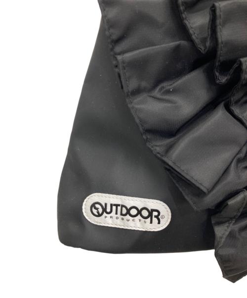 OUTDOOR PRODUCTS（アウトドア プロダクツ）OUTDOOR PRODUCTS (アウトドア プロダクツ) Risley (リズレー) トライアングルフリルミニバッグ ブラック 未使用品の古着・服飾アイテム