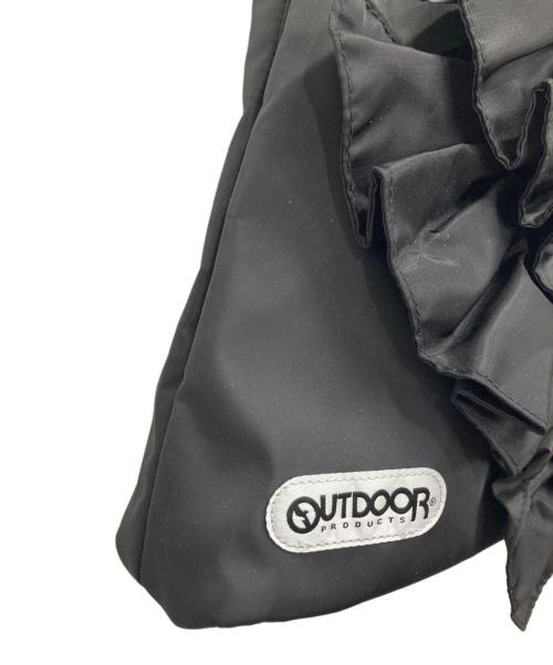 OUTDOOR PRODUCTS（アウトドア プロダクツ）OUTDOOR PRODUCTS (アウトドア プロダクツ) Risley (リズレー) トライアングルフリルミニバッグ ブラック 未使用品の古着・服飾アイテム