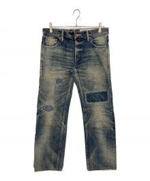 NEIGHBORHOOD（ネイバーフッド）の古着「QUIET SAVAGE NARROW/デニムパンツ」｜インディゴ