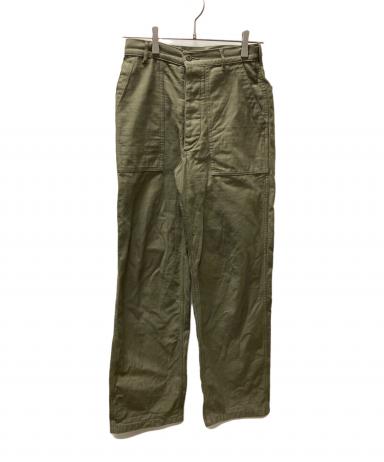 中古・古着通販】HYKE (ハイク) BACK SATIN BAKER PANTS/ベイカー