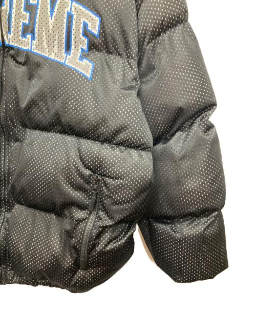 SUPREME（シュプリーム）Supreme (シュプリーム) Mesh Jersey Puffer Jacket/中綿ジャケット ブラック サイズ:Lの古着・服飾アイテム