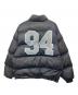 Supreme (シュプリーム) Mesh Jersey Puffer Jacket/中綿ジャケット ブラック サイズ:L：45000円