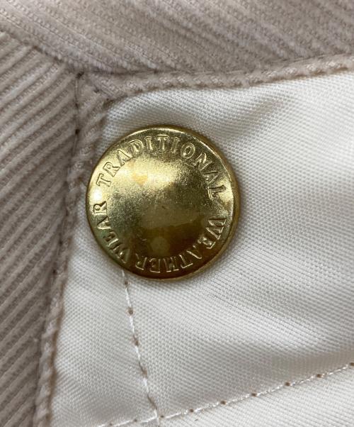 Traditional Weatherwear（トラディショナルウェザーウェア）Traditional Weatherwear (トラディショナルウェザーウェア) Spick and Span (スピック＆スパン) 別注WAVERLY TW BF SHORT アイボリー サイズ:32の古着・服飾アイテム