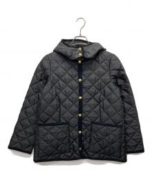 Traditional Weatherwear（トラディショナルウェザーウェア）の古着「ARKLEY W/HOOD/キルティングジャケット」｜ブラック