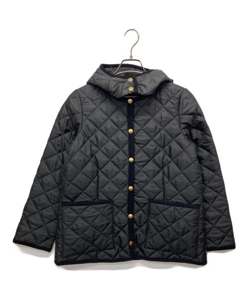 Traditional Weatherwear（トラディショナルウェザーウェア）Traditional Weatherwear (トラディショナルウェザーウェア) ARKLEY W/HOOD/キルティングジャケット ブラック サイズ:34の古着・服飾アイテム