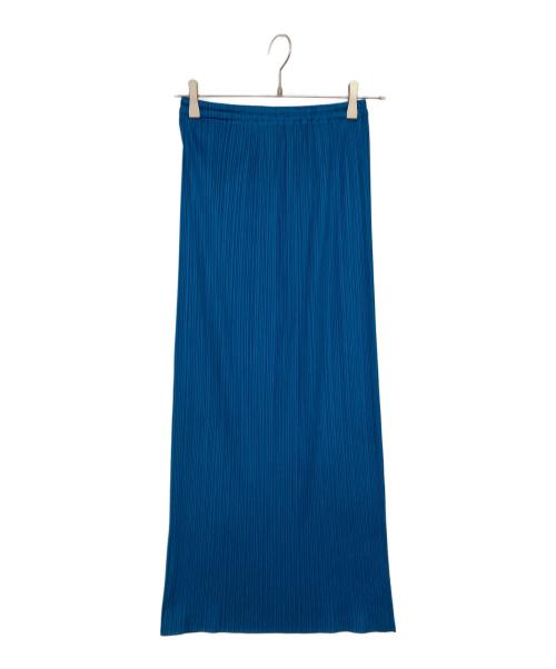 PLEATS PLEASE（プリーツプリーズ）PLEATS PLEASE (プリーツプリーズ) プリーツスカート ブルー サイズ:2の古着・服飾アイテム