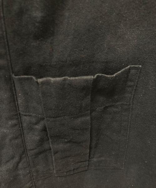 HAIDER ACKERMANN（ハイダーアッカーマン）HAIDER ACKERMANN (ハイダーアッカーマン) コットンシャツジャケット ブラック サイズ:Sの古着・服飾アイテム