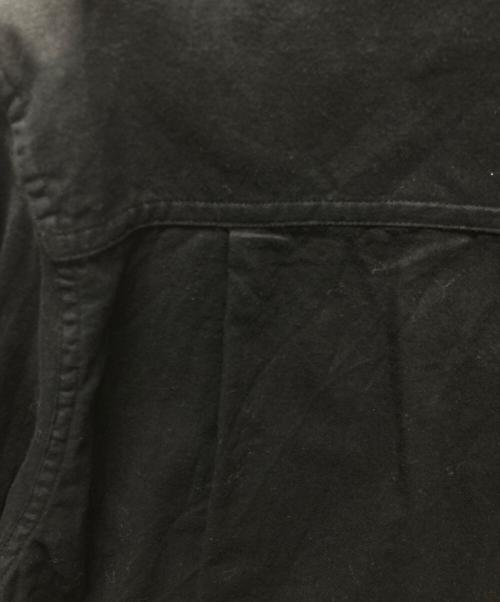 HAIDER ACKERMANN（ハイダーアッカーマン）HAIDER ACKERMANN (ハイダーアッカーマン) コットンシャツジャケット ブラック サイズ:Sの古着・服飾アイテム