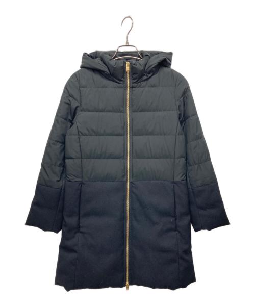 MACKINTOSH PHILOSOPHY（マッキントッシュ フィロソフィー）MACKINTOSH PHILOSOPHY (マッキントッシュ フィロソフィー) コンビロングダウン/ダウンコート ブラック サイズ:36の古着・服飾アイテム