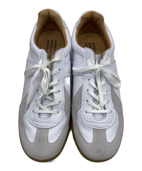 reproduction of found（リプロダクションオブファウンド）REPRODUCTION OF FOUND (リプロダクションオブファウンド) GERMAN MILITARY TRAINER ホワイト サイズ:41の古着・服飾アイテム
