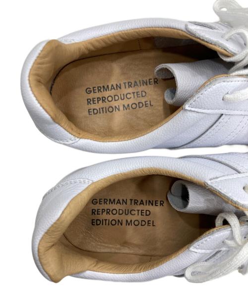 reproduction of found（リプロダクションオブファウンド）REPRODUCTION OF FOUND (リプロダクションオブファウンド) GERMAN MILITARY TRAINER ホワイト サイズ:41の古着・服飾アイテム