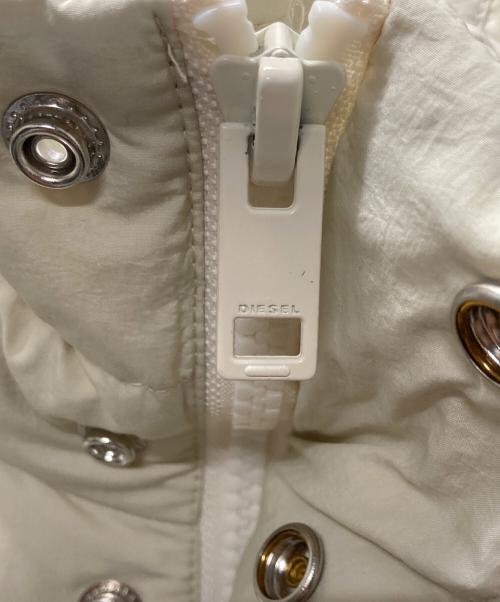 DIESEL（ディーゼル）DIESEL (ディーゼル) W-ROLF/ダウンジャケット アイボリー サイズ:Sの古着・服飾アイテム