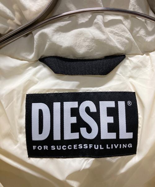 DIESEL（ディーゼル）DIESEL (ディーゼル) W-ROLF/ダウンジャケット アイボリー サイズ:Sの古着・服飾アイテム