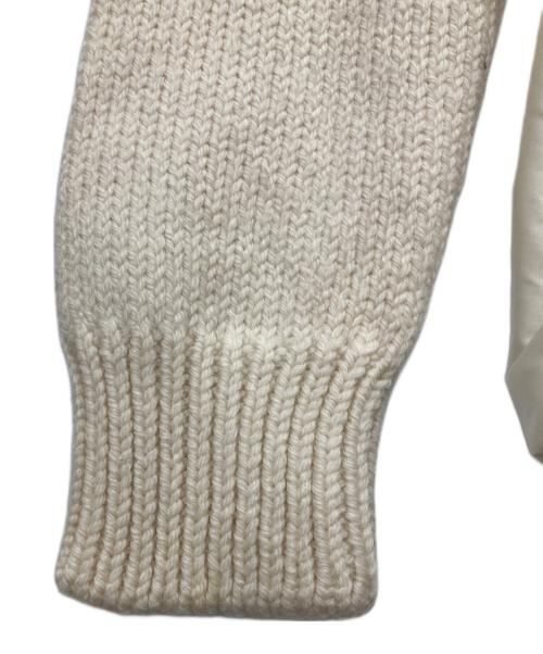 PRADA SPORTS（プラダスポーツ）PRADA SPORTS (プラダスポーツ) 切替タートルネックニット アイボリー サイズ:46の古着・服飾アイテム