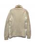 PRADA SPORTS (プラダスポーツ) 切替タートルネックニット アイボリー サイズ:46：17000円