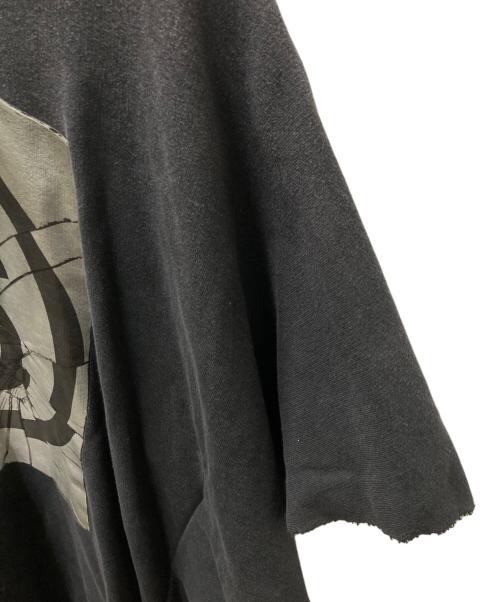 MM6 Maison Margiela（エムエムシックスメゾンマルジェラ）MM6 Maison Margiela (エムエムシックスメゾンマルジェラ) ナンバリングポンチョパーカー ブラック サイズ:XSの古着・服飾アイテム