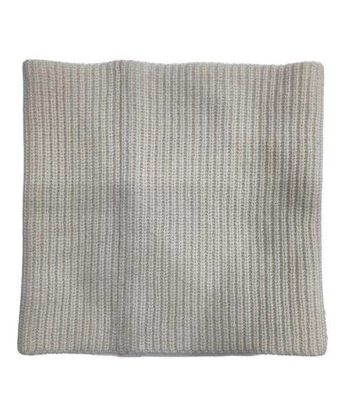 sacai（サカイ）sacai (サカイ) ネックウォーマー付MA-1ドッキングニット アイボリー サイズ:1の古着・服飾アイテム