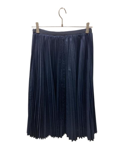sacai（サカイ）sacai (サカイ) プリーツスカート ネイビー サイズ:1の古着・服飾アイテム
