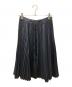 sacai（サカイ）の古着「プリーツスカート」｜ネイビー