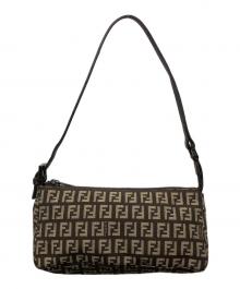 FENDI（フェンディ）の古着「ズッキーノ/ワンショルダーバッグ」｜ブラウン