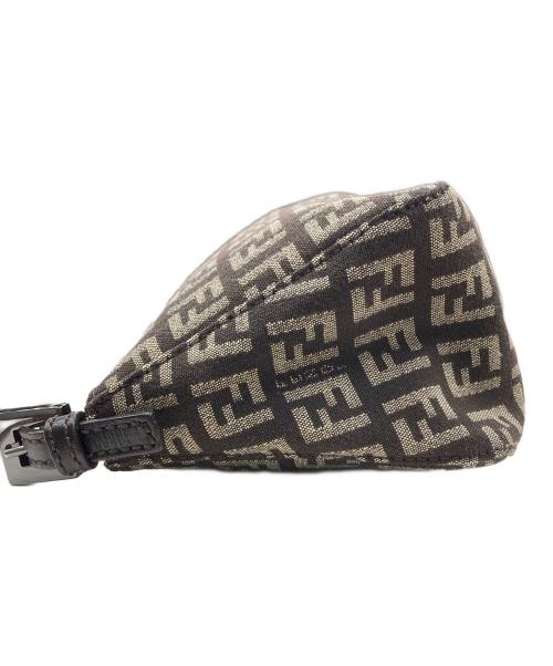 FENDI（フェンディ）FENDI (フェンディ) ズッキーノ/ワンショルダーバッグ ブラウンの古着・服飾アイテム