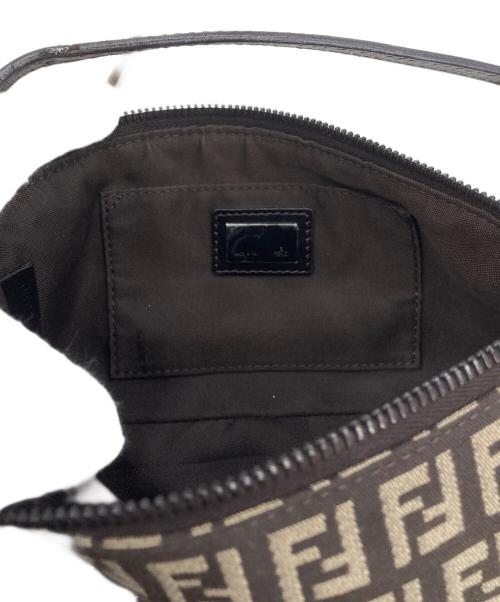 FENDI（フェンディ）FENDI (フェンディ) ズッキーノ/ワンショルダーバッグ ブラウンの古着・服飾アイテム
