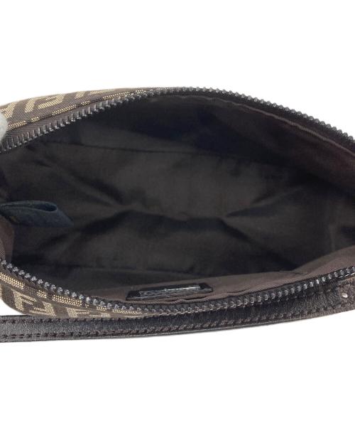 FENDI（フェンディ）FENDI (フェンディ) ズッキーノ/ワンショルダーバッグ ブラウンの古着・服飾アイテム